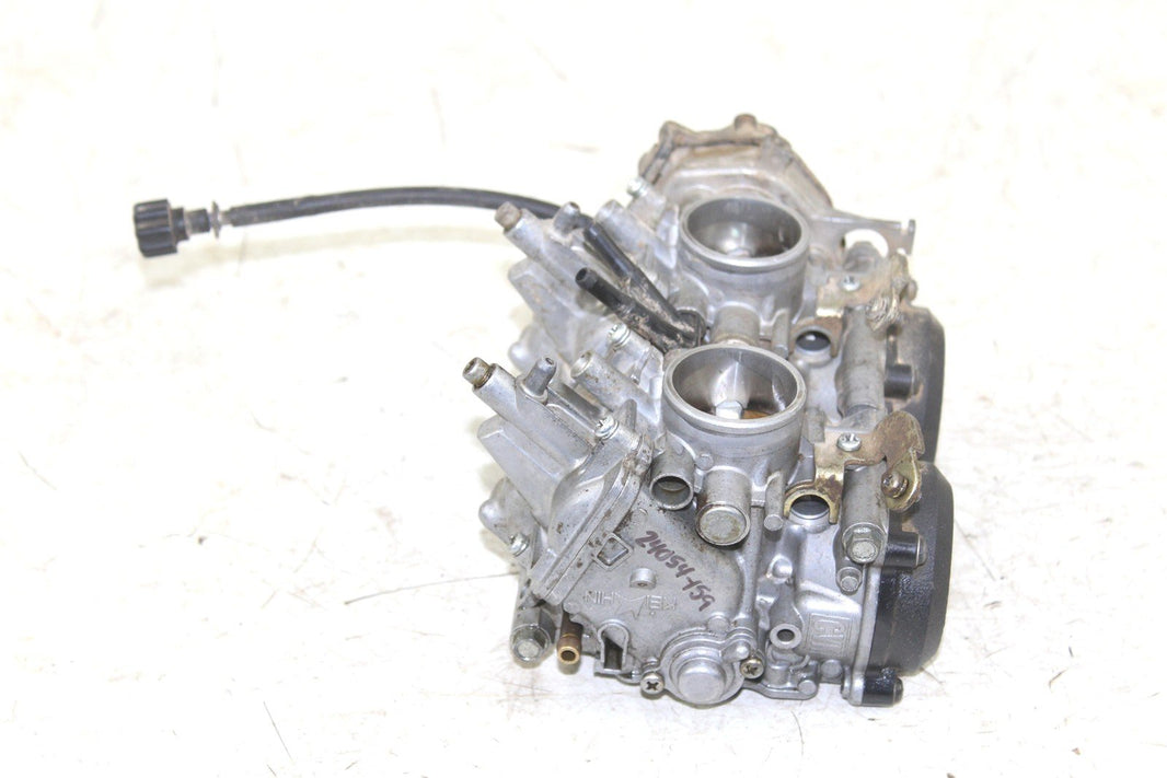 2003 Kawasaki Prairie 650 4x4 Keihin Carburetors Carbs Fuel Intake 24054