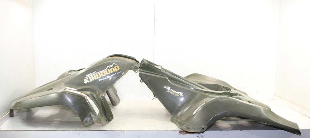 2006 Suzuki King Quad 700 4x4 Front & Rear Fender Set Plastic 43054