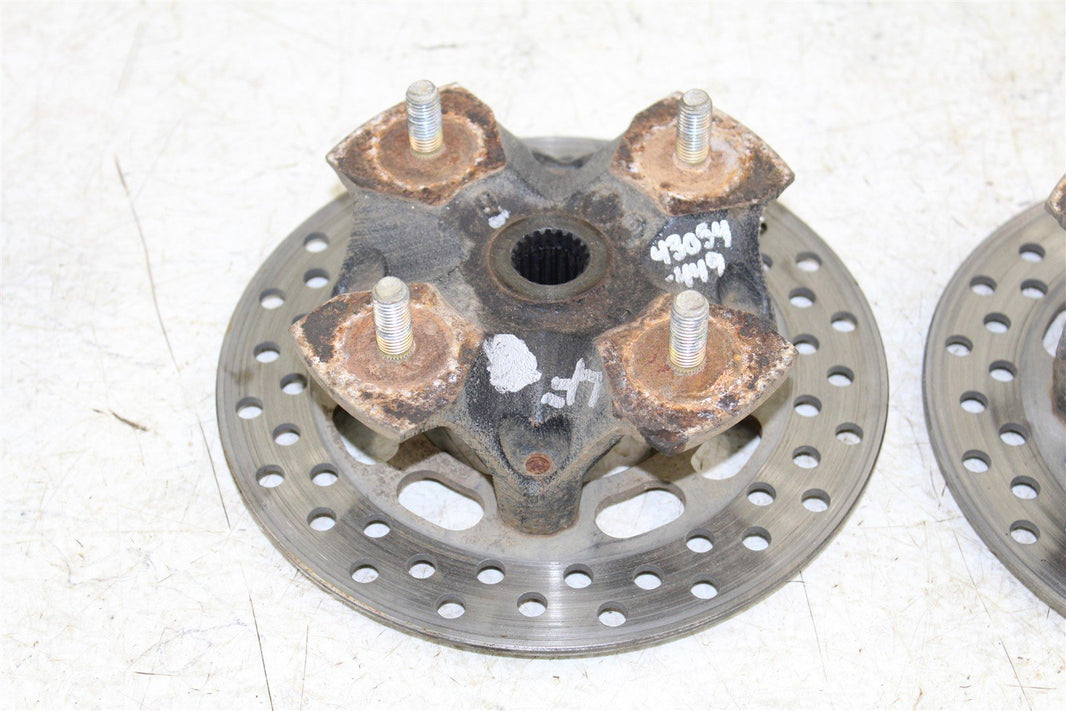 2006 Suzuki King Quad 700 4x4 Front Hubs Brake Rotors 43054