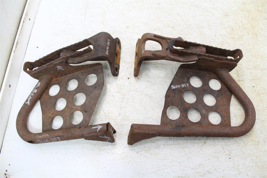 1991 Yamaha Big Bear 350 4x4 Foot Pegs Rests Set Left Right 50110