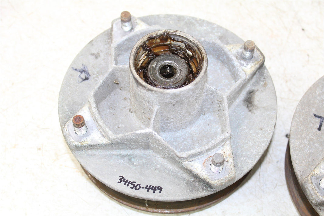 1995 Polaris Magnum 425 2x4 Front Hubs Brake Rotors 34150