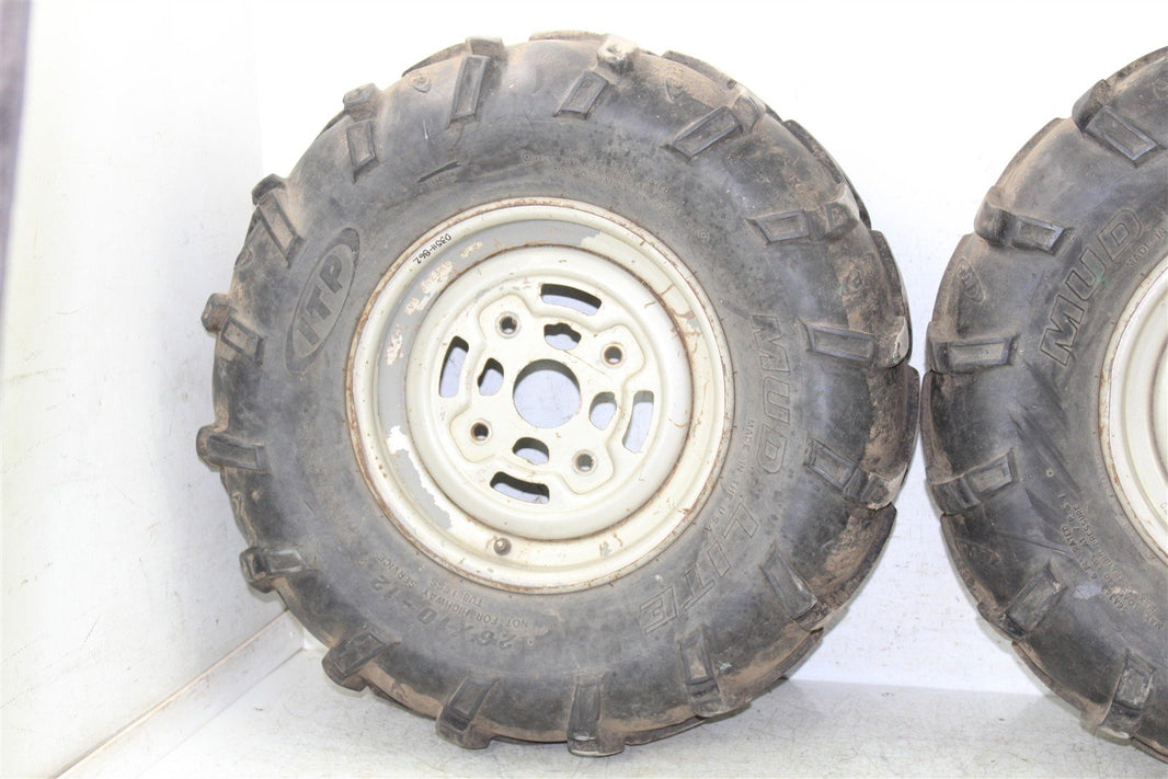 2004 Can Am Outlander 400 4x4 Front Wheel Set Rims 03511