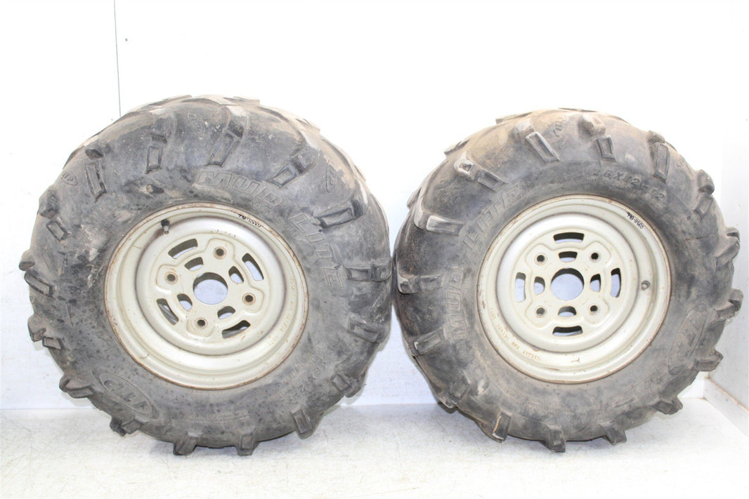 2004 Can Am Outlander 400 4x4 Rear Wheel Set Rims 03511