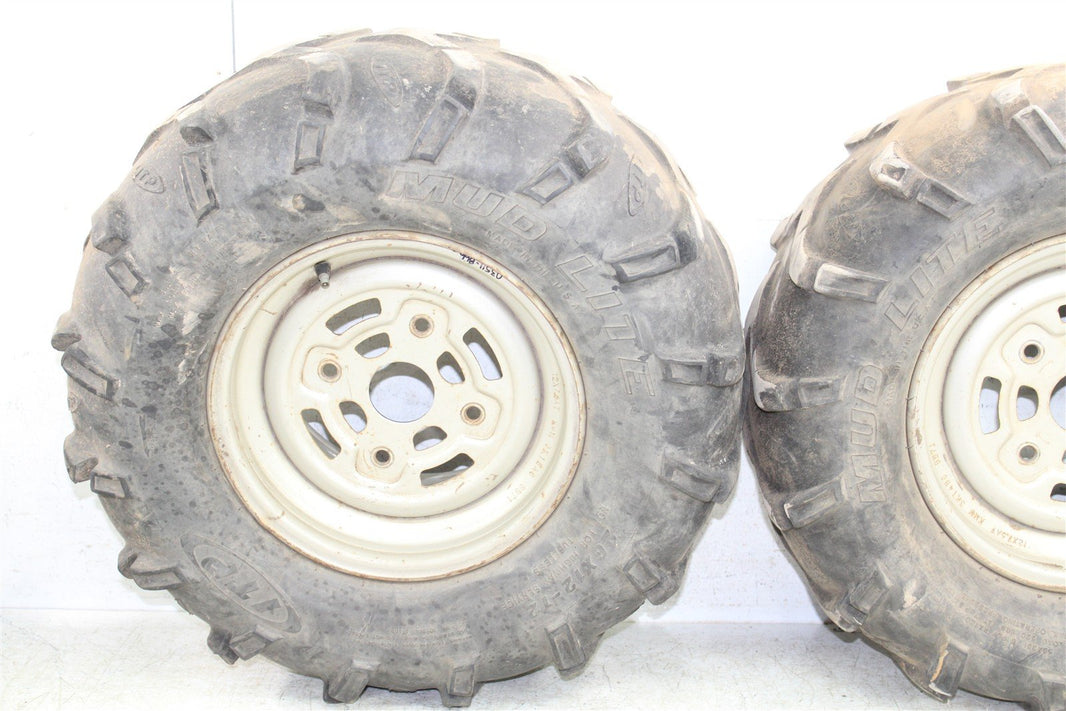 2004 Can Am Outlander 400 4x4 Rear Wheel Set Rims 03511