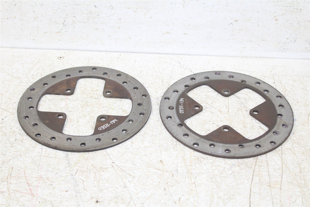 2004 Can Am Outlander 400 4x4 Front Brake Rotors Discs 03511