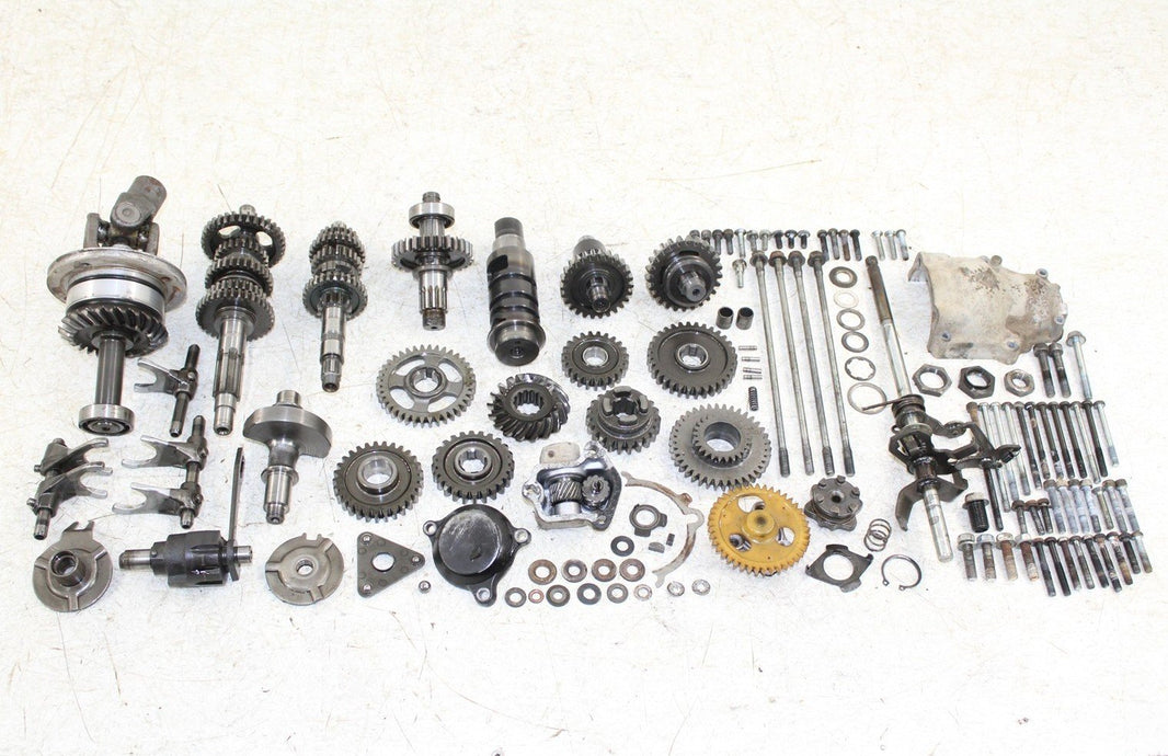 1987 Yamaha Moto4 225 Transmission Gears Shift Output Shaft Forks Drum 50111