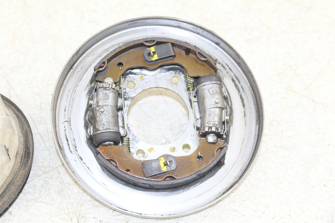 2001 Honda Foreman Rubicon 500 FA Front Left Brake Drum Backing Panel Hub 11108