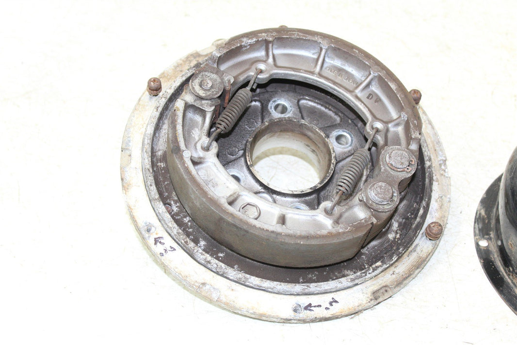 2001 Kawasaki Prairie 300 4x4 Rear Brake Drum Backing Plate Panel w/ Cover 24056