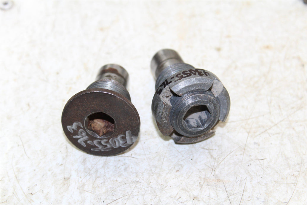 2007 Suzuki Vinson 500 4x4 Swingarm Pivot Bolts Swing Arm Nut 43055