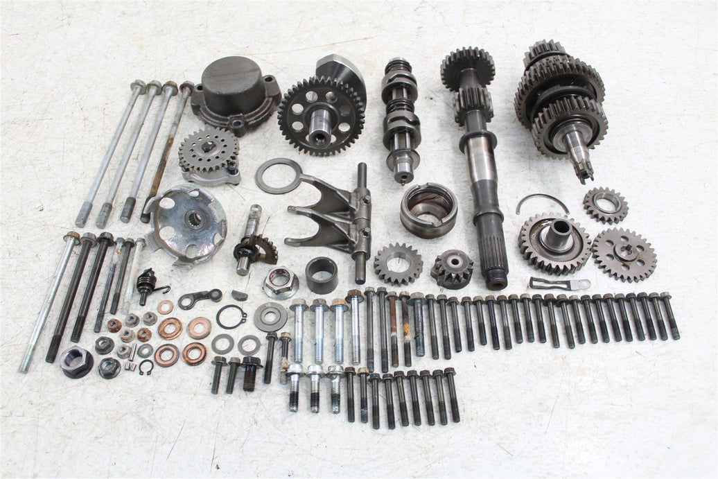 2007 Suzuki Vinson 500 4x4 Transmission Gears Shift Shaft Forks Drum 43055