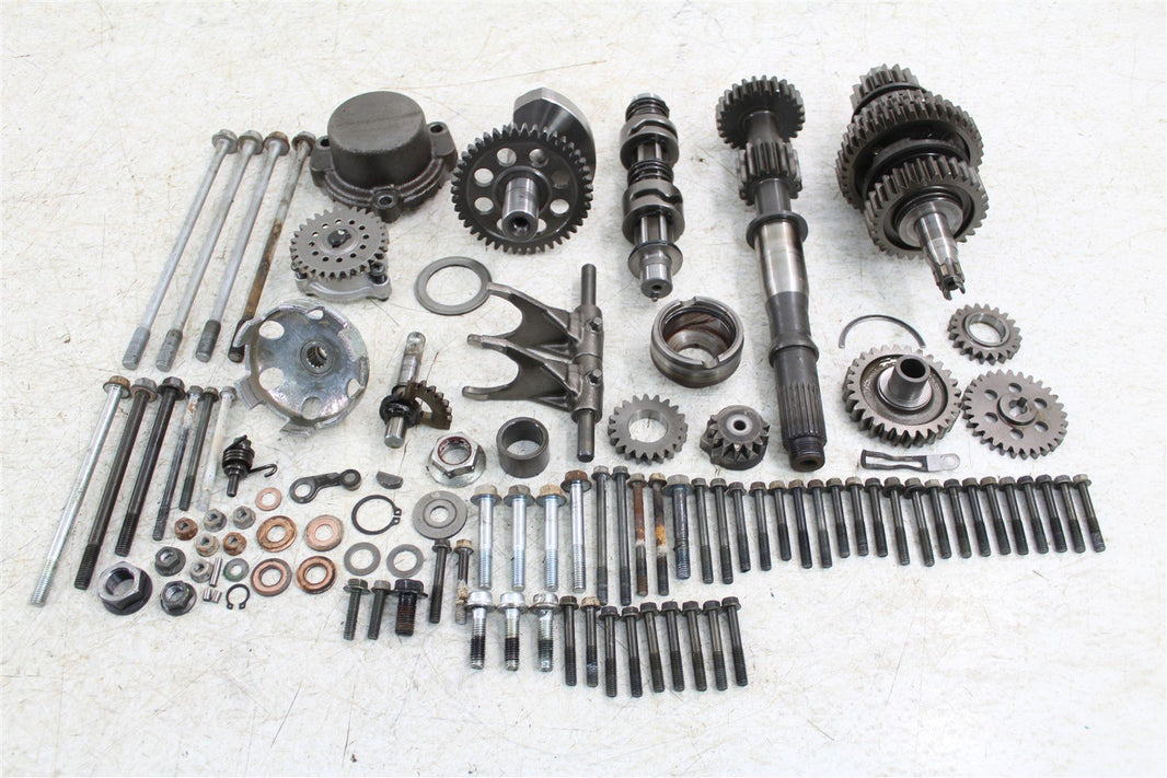 2007 Suzuki Vinson 500 4x4 Transmission Gears Shift Shaft Forks Drum 43055