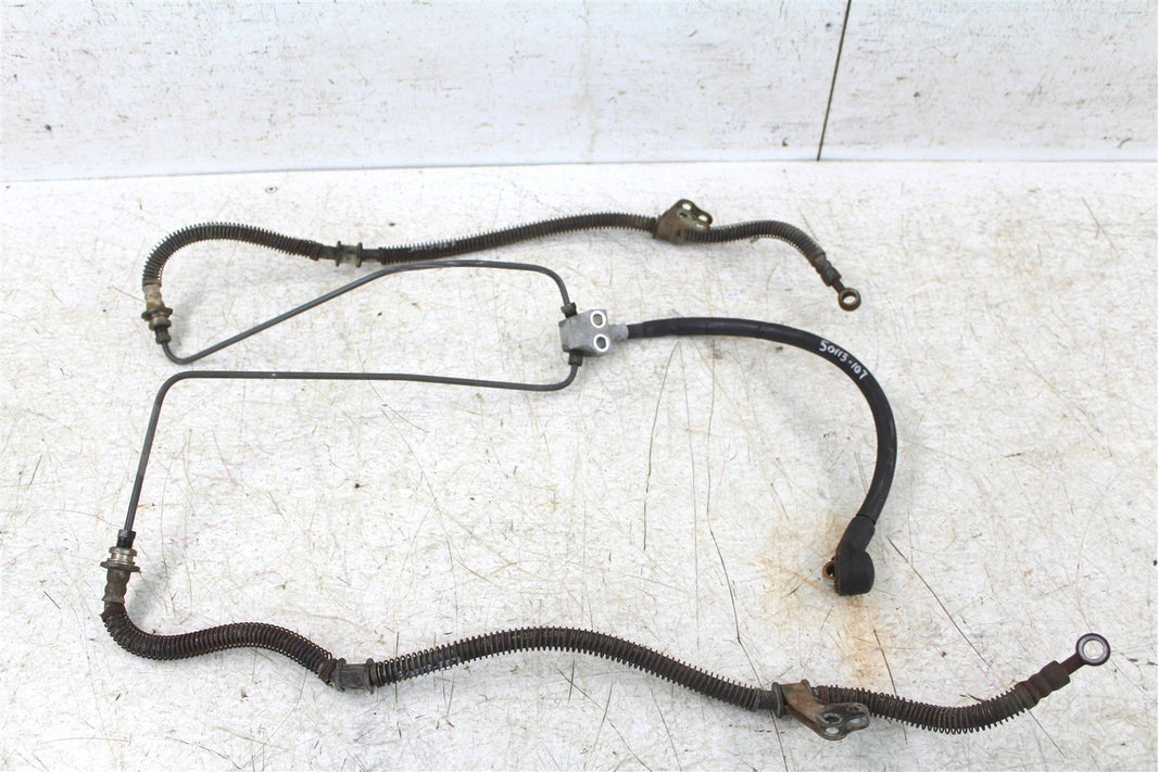 1993 Yamaha Kodiak 400 4x4 Front Brake Hose Line 50113