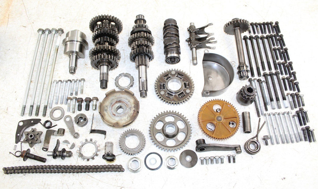 1999 Kawasaki Bayou 300 4x4 Transmission Gears Shift Shaft Forks Drum 24057