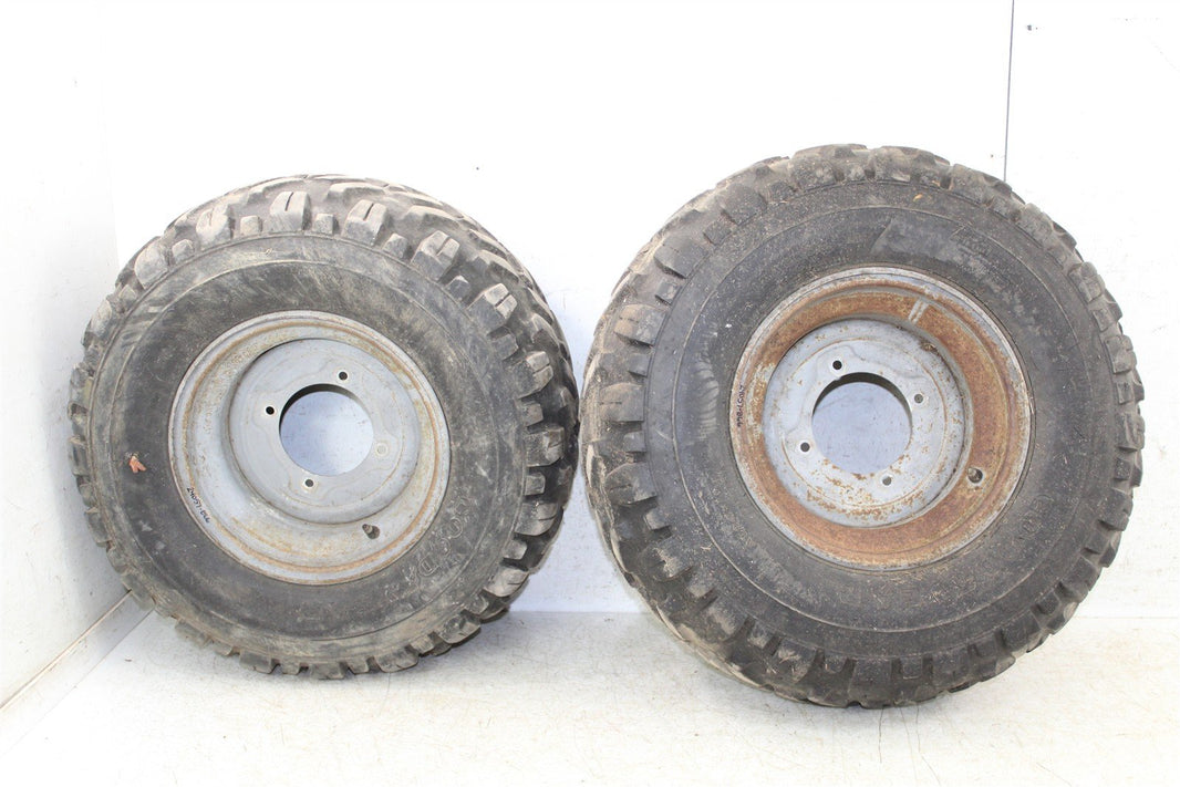 1999 Kawasaki Bayou 300 4x4 Rear Wheel Set Rims 24057