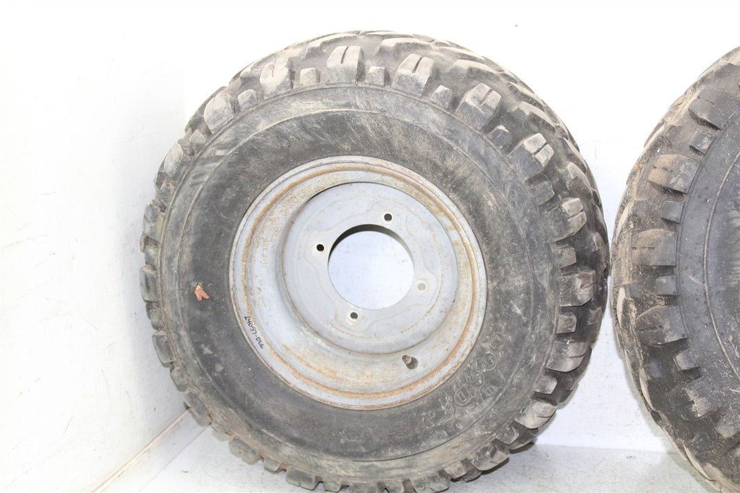 1999 Kawasaki Bayou 300 4x4 Rear Wheel Set Rims 24057