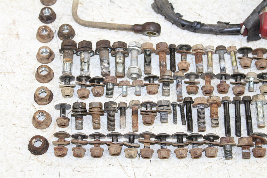 1999 Kawasaki Bayou 300 4x4 Chassis Bolt Kit Hardware Hose Wire Bracket 24057
