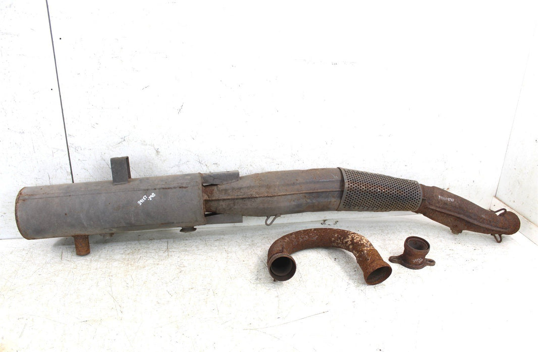 1998 Polaris Xpress 300 Exhaust Head Pipe Silencer Muffler 34151