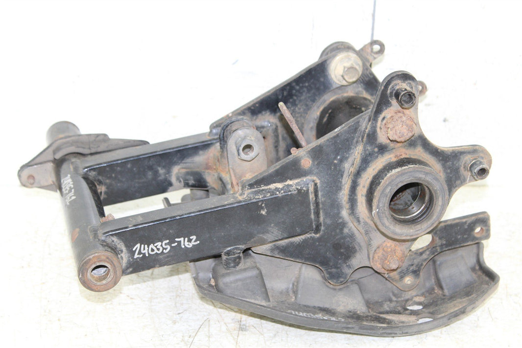 2008 Kawasaki KFX 50 Swing Arm w/ Axle Carrier Skid Plate 24035