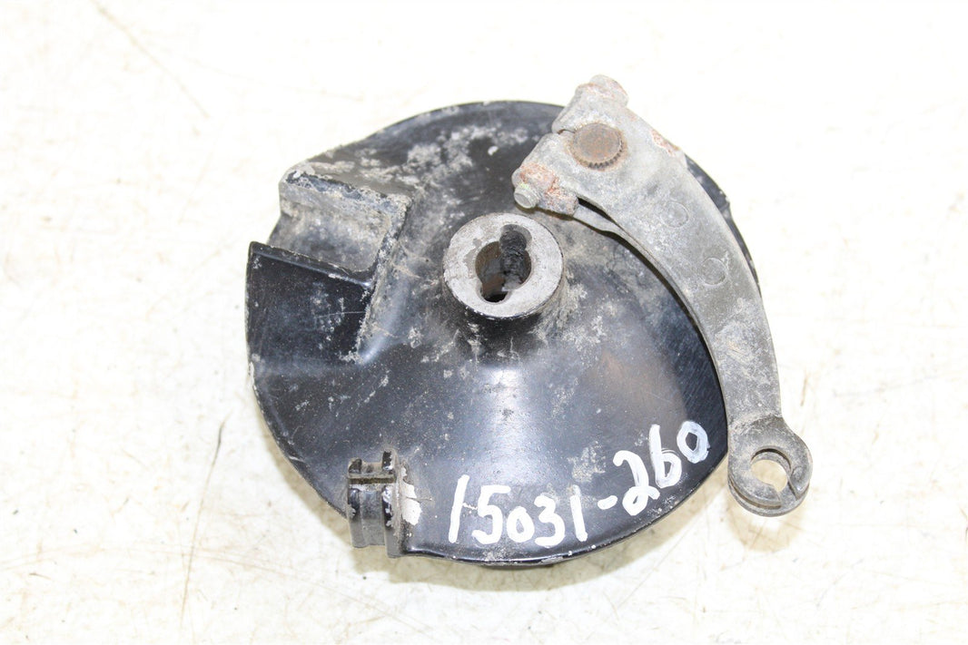 2000 Honda XR 100R Front Brake Drum Plate Panel Shoes Mount