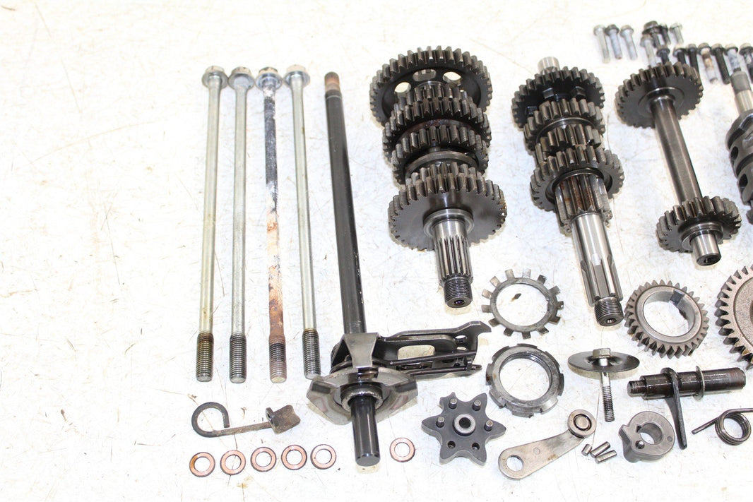 1998 Kawasaki Bayou 220 Transmission Gears Shift Shaft Forks Drum 24058