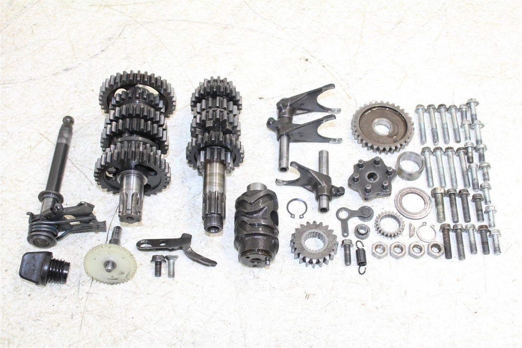 2000 Kawasaki KX 80 Transmission Gears Shaft Shift Drum 27038