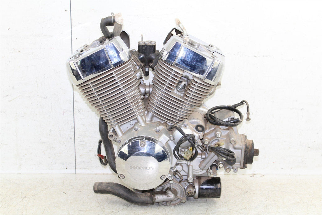 2008 Honda Shadow 750 Spirit Running Engine Motor Cases Cylinder Head 15024