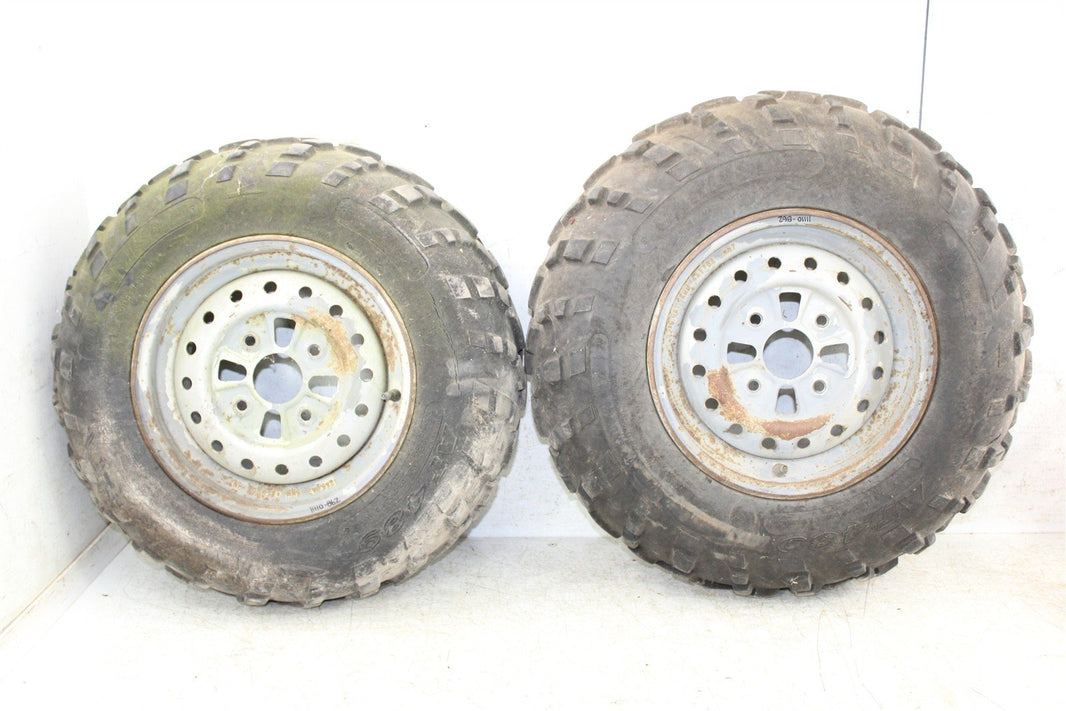 2004 Honda Rancher 350 ES Front Wheel Set Rims 11110