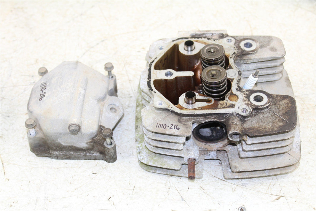 2004 Honda Rancher 350 ES Cylinder Head Valve Cover Intake Exhaust 11110