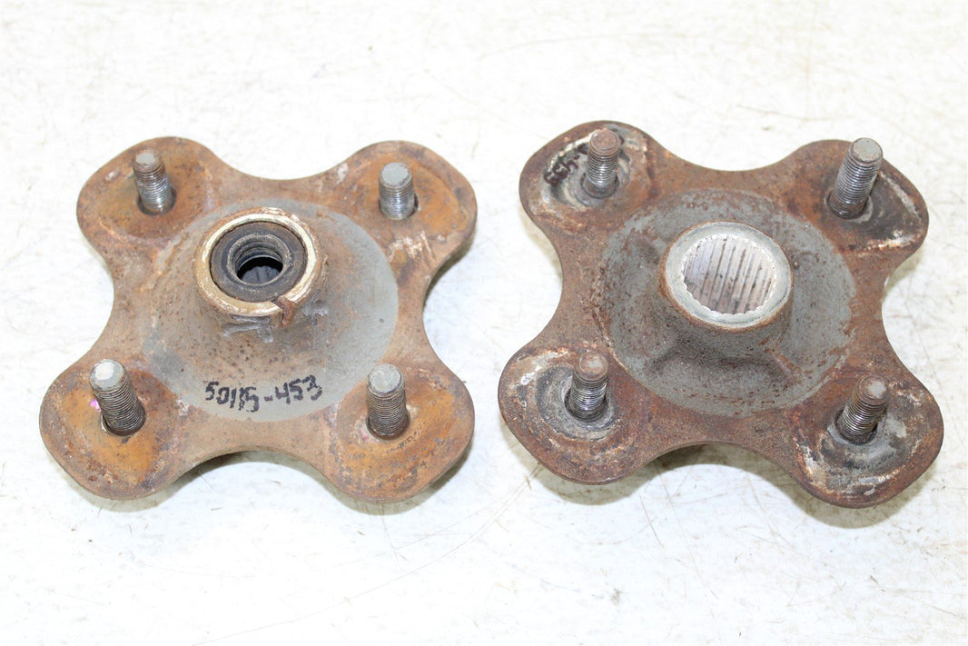 2002 Yamaha Big Bear 400 4x4 Rear Hubs Wheel Mounts 50115