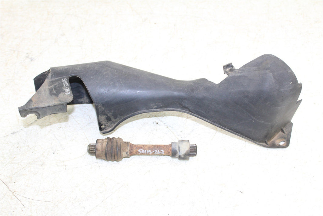 2002 Yamaha Big Bear 400 4x4 Front Drive Shaft Assembly w/ Cover 50115