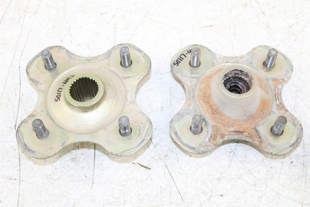 2004 Yamaha Bruin 350 4x4 Rear Hubs Wheel Mounts 50117