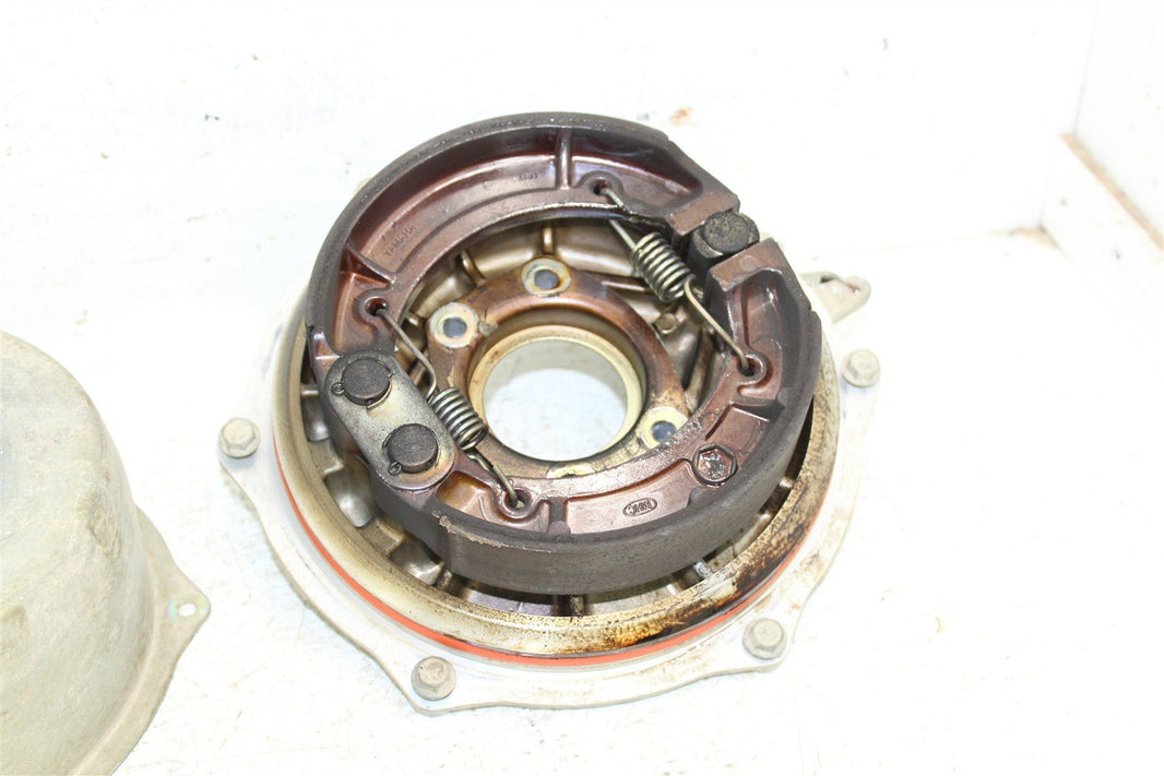 2004 Yamaha Bruin 350 4x4 Rear Brake Drum Backing Plate Panel w/ Cover 50117