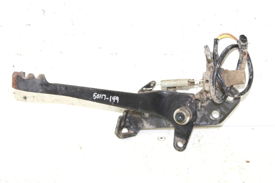 2004 Yamaha Bruin 350 4x4 Rear Brake Pedal w/ Taillight Switch Mount 50117