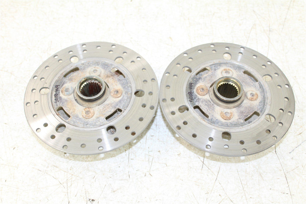 2004 Yamaha Wolverine 350 4x4 Front Hubs Brake Rotors 50118