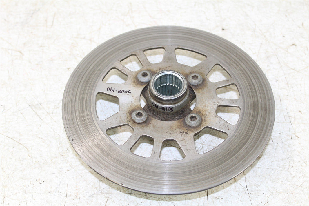 2004 Yamaha Wolverine 350 4x4 Rear Brake Rotor Mount Hub w/ Disc 50118
