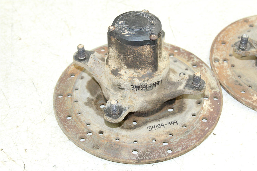 2001 Polaris Xplorer 400 4x4 Front Hubs Brake Rotors 34154