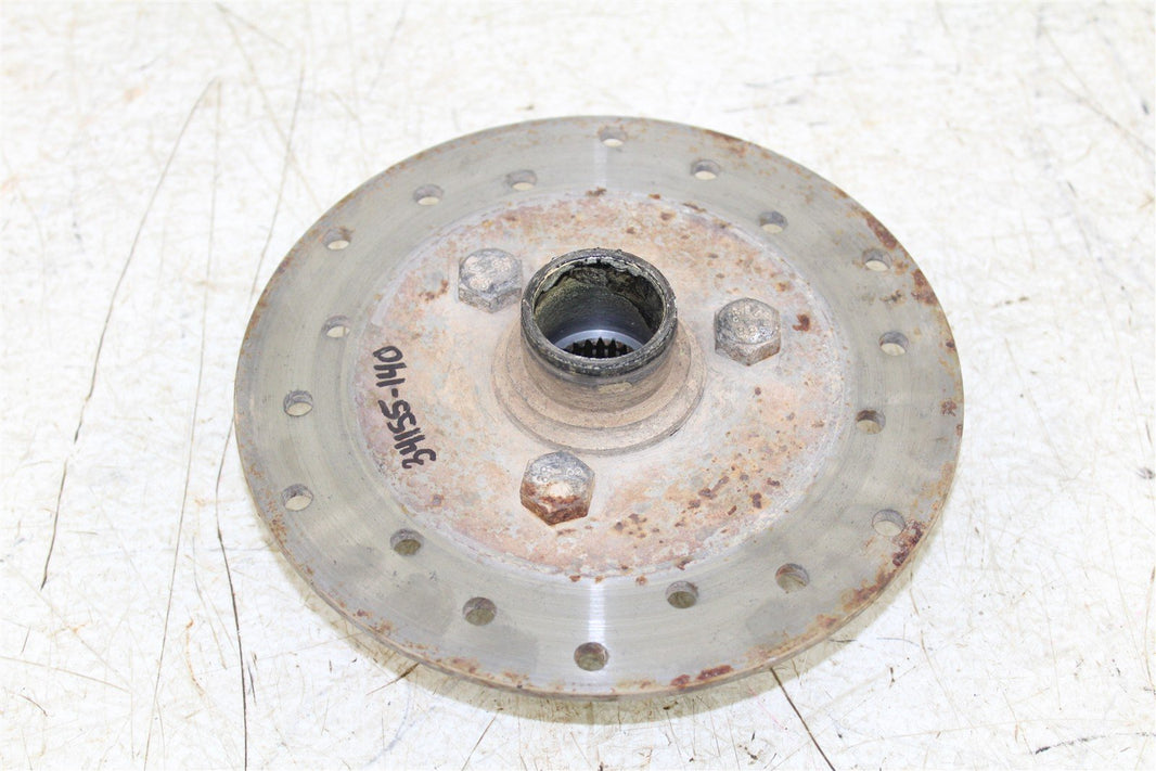 2001 Polaris Magnum 325 2x4 Rear Brake Rotor Mount Hub w/ Disc 34155