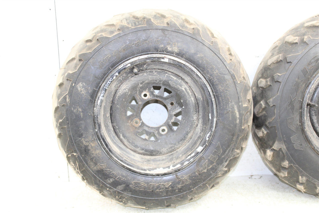 2001 Arctic Cat 500 Manual 4x4 Front Wheel Set Rims 00022