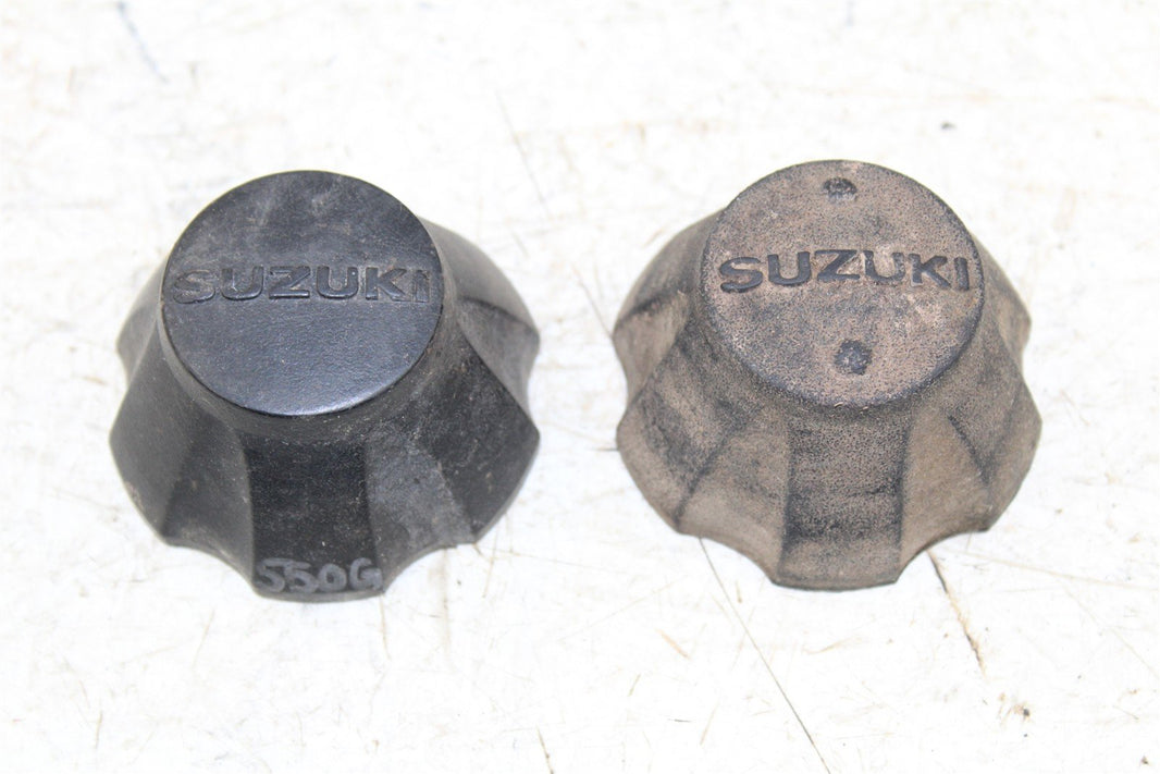 1999 Suzuki Quadrunner 250 4x4 Hub Caps Front Rear 550G