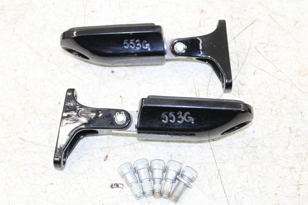 2018 Harley Davidson Touring Passenger Foot Rest Pegs Set 553G