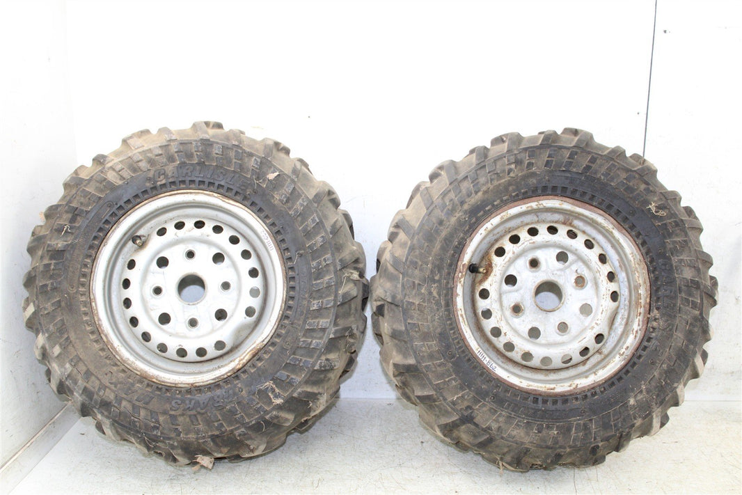 1987 Honda Fourtrax 350D Front Wheel Set Rims 11111