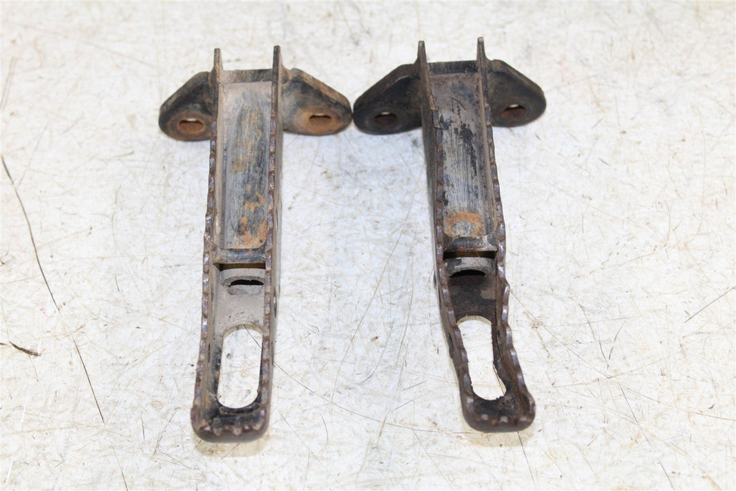 1987 Honda Fourtrax 350D Foot Pegs Rests Set Left Right 11111