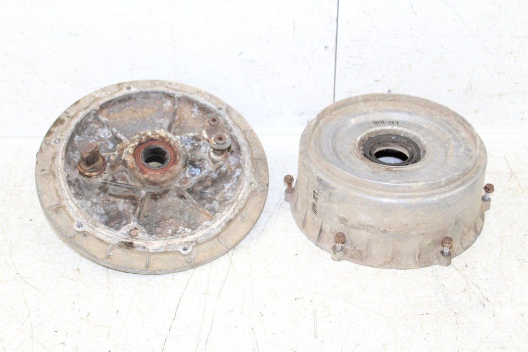 1987 Honda Fourtrax 350D Rear Brake Drum Backing Plate Panel w/ Cover 11111