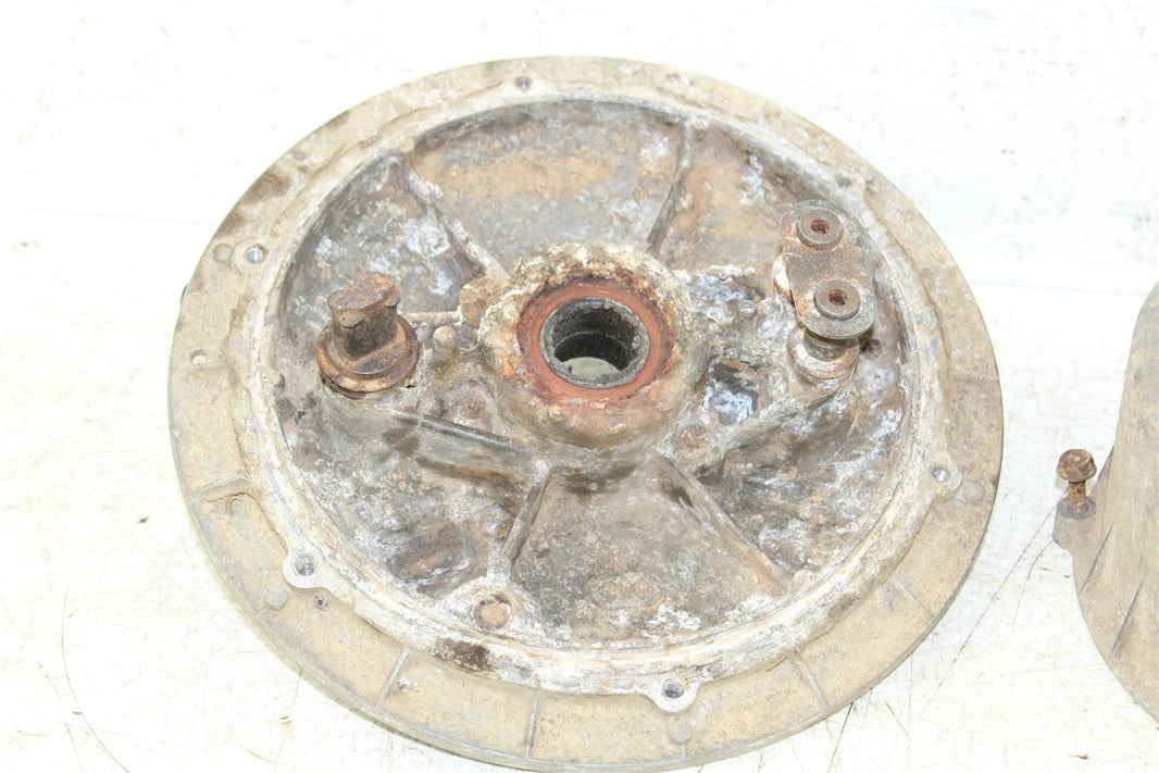 1987 Honda Fourtrax 350D Rear Brake Drum Backing Plate Panel w/ Cover 11111