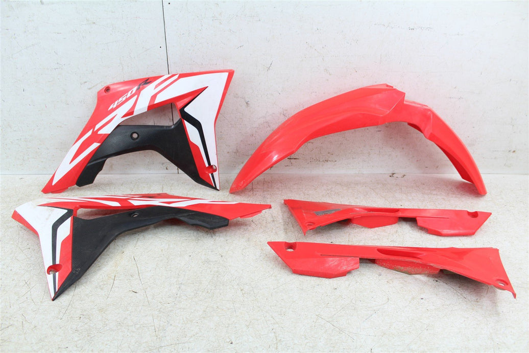 2018 Honda CRF 450R Fender Set Rear Front Number Plates 609G