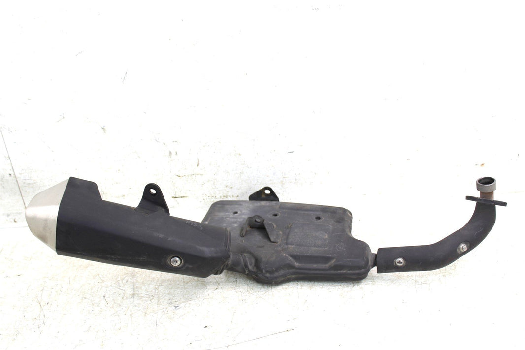 2018 Honda Grom 125 Exhaust System Head Pipe Silencer Muffler 595G