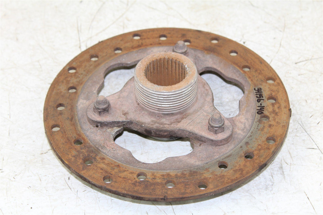 2007 Polaris Trail Boss 330 2x4 Rear Brake Rotor Mount Hub w/ Disc 34156