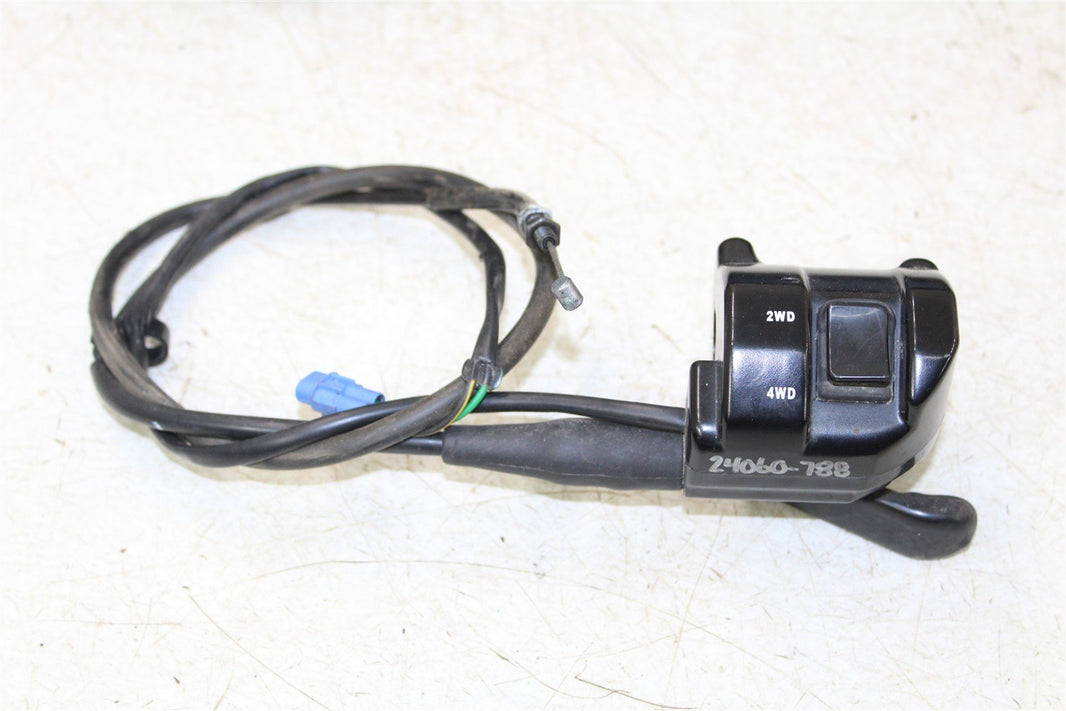 2008 Kawasaki Prairie 360 4x4 Throttle Lever Housing w/ Cable 24060