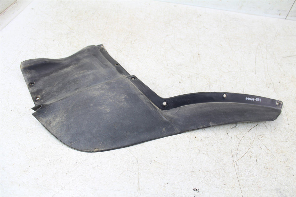 2008 Kawasaki Prairie 360 4x4 Rear Left Mud Flap Kick Plate Shield Flare 24060