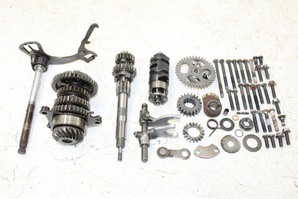 2003 Yamaha Raptor 80 Transmission Gears Shift Shaft Forks Drum 50123